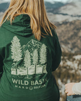 Wild Basin Forest Green Hoodie